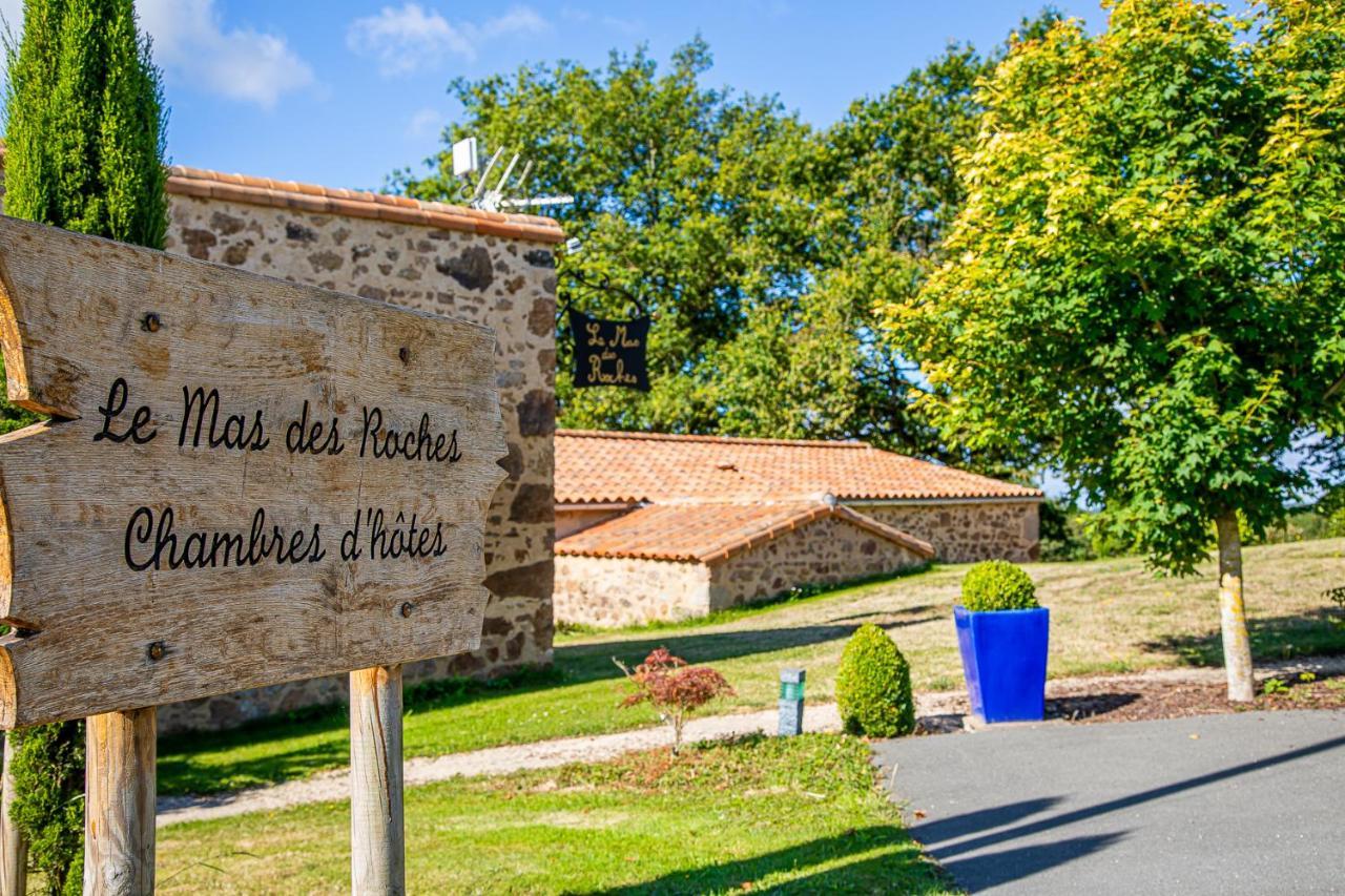 Le Mas Des Roches Proche Puy Du Fou Bed and Breakfast Saint-Paul-en-Pareds Eksteriør billede